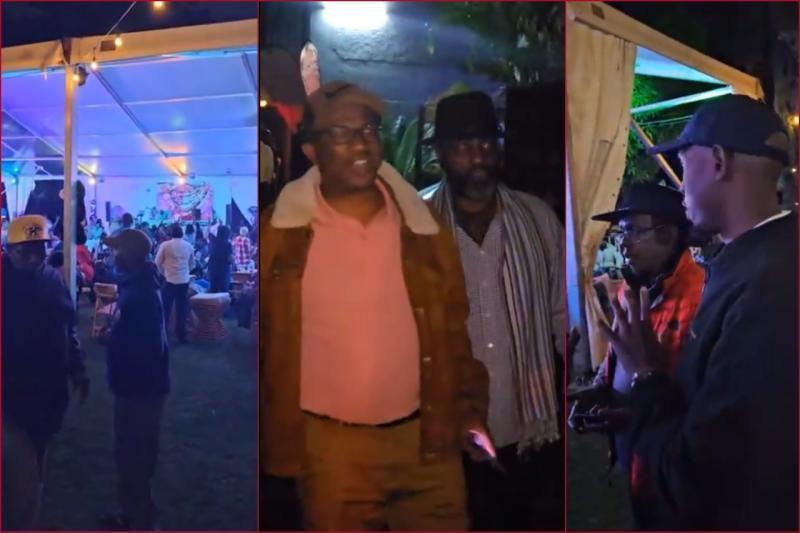 Geoffrey Mosiria and his team met with abrasive revellers and event organisers in Nairobi's Kilimani area.